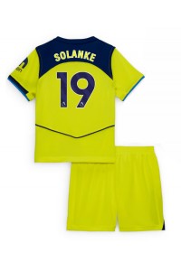 Tottenham Hotspur Dominic Solanke #19 Jalkapallovaatteet Lasten Kolmas peliasu 2025-26 Lyhythihainen (+ Lyhyet housut)
